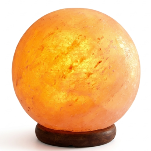Himalayan Glow Sphere – Hand-Carved Natural Salt