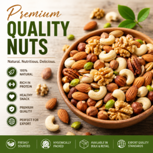 Premium Quality Fresh & Natural Nuts